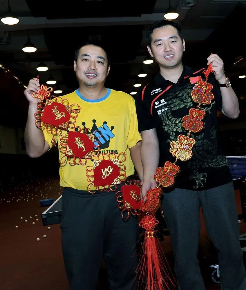 孔令辉和刘国梁的这些合影你见过吗?