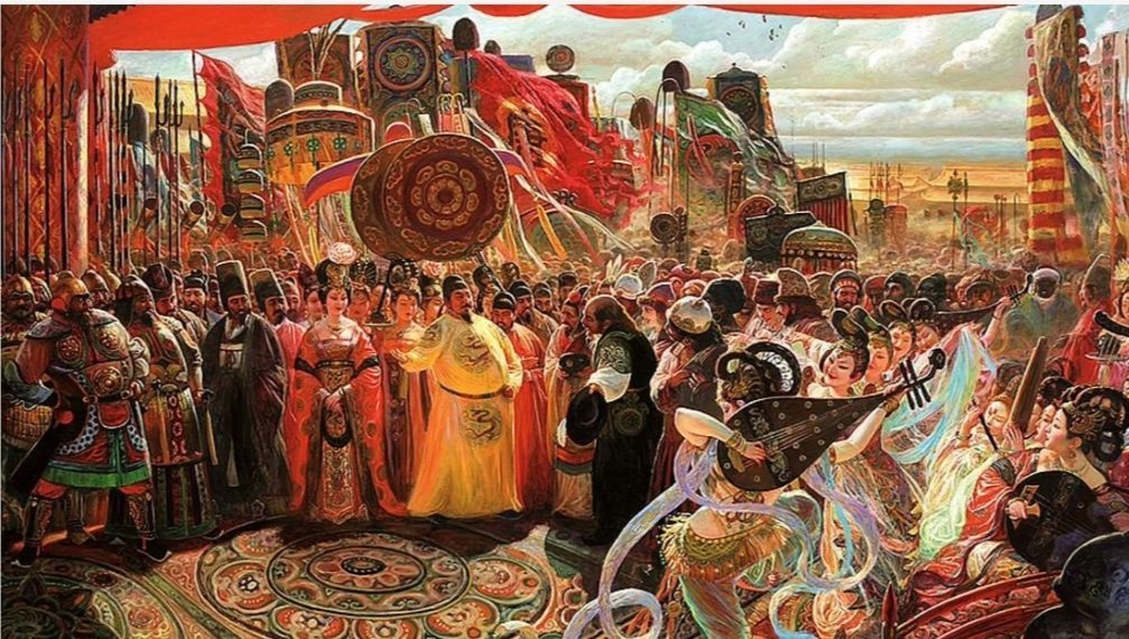 大唐盛世万国来朝