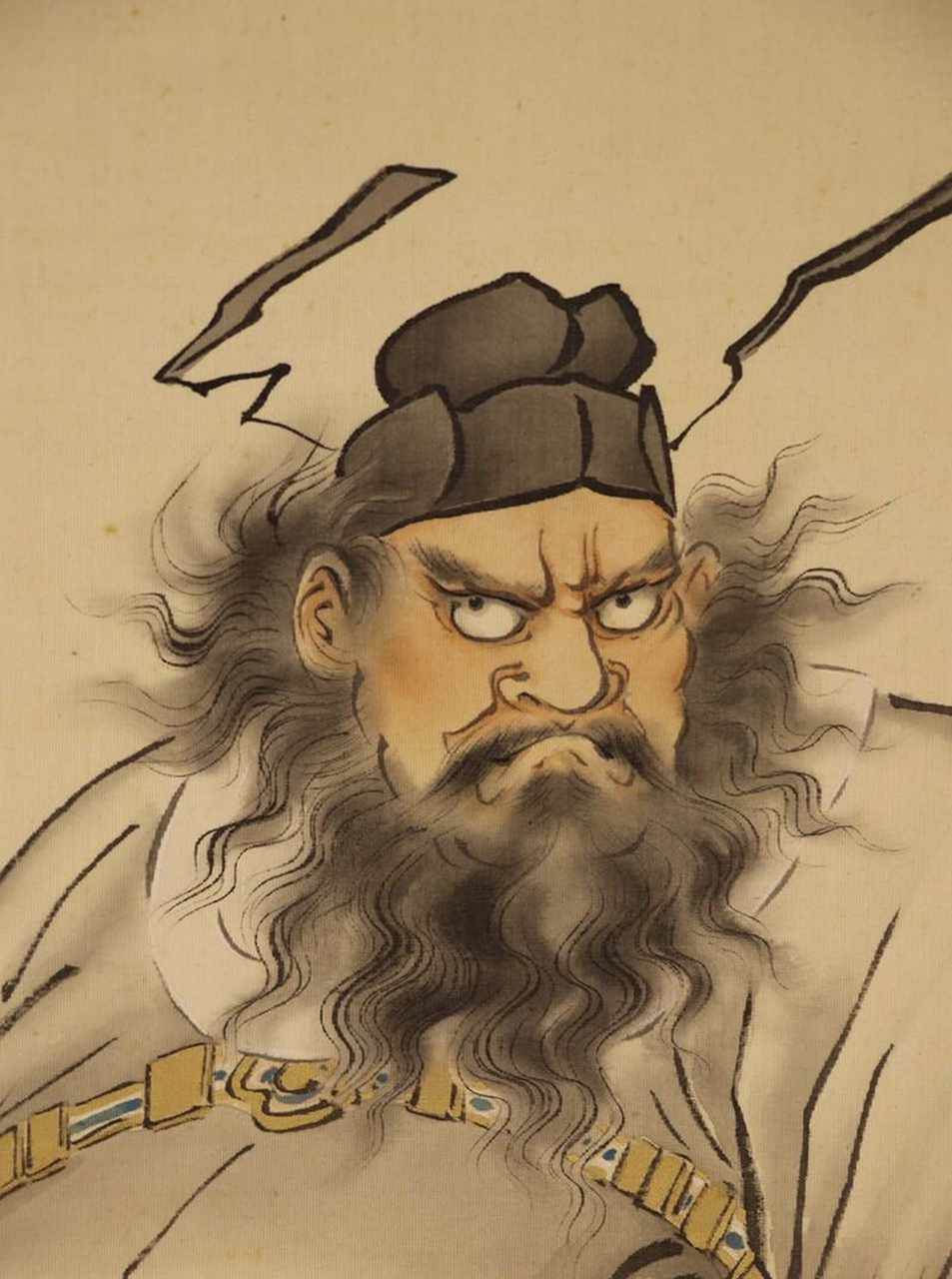 钟馗捉妖～老画欣赏