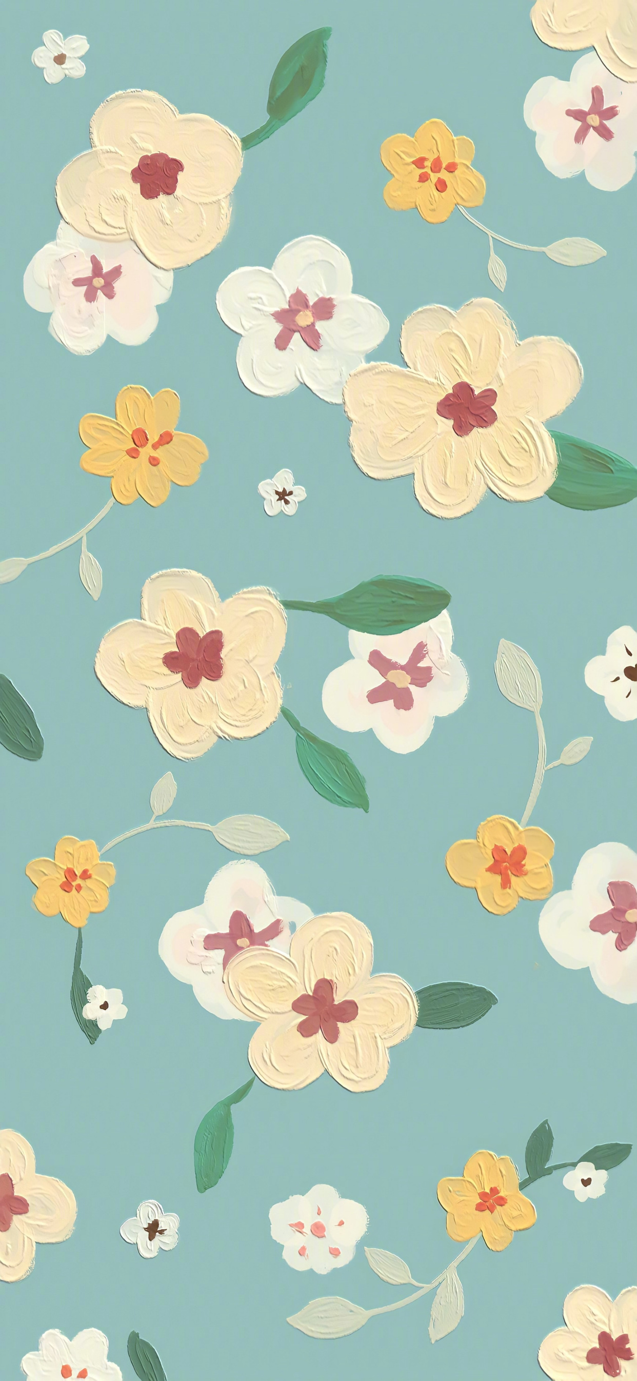 一组超好看的碎花壁纸