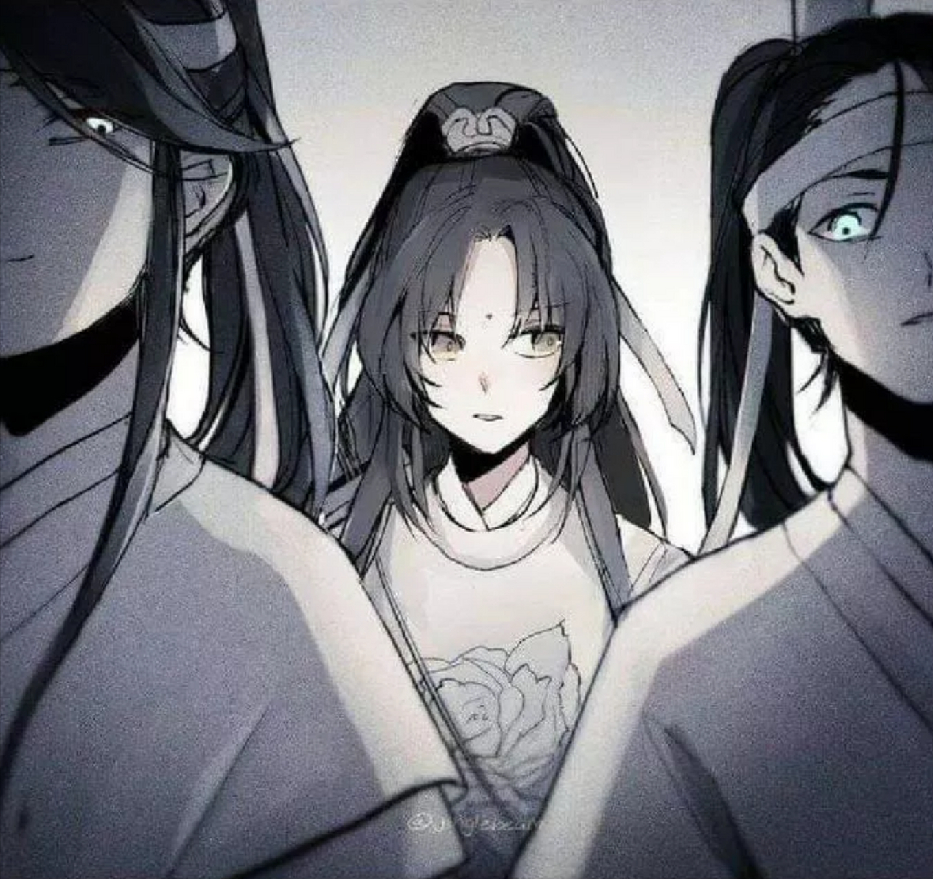 思追,景仪,们俩这是怎么了,怎么都这副模样