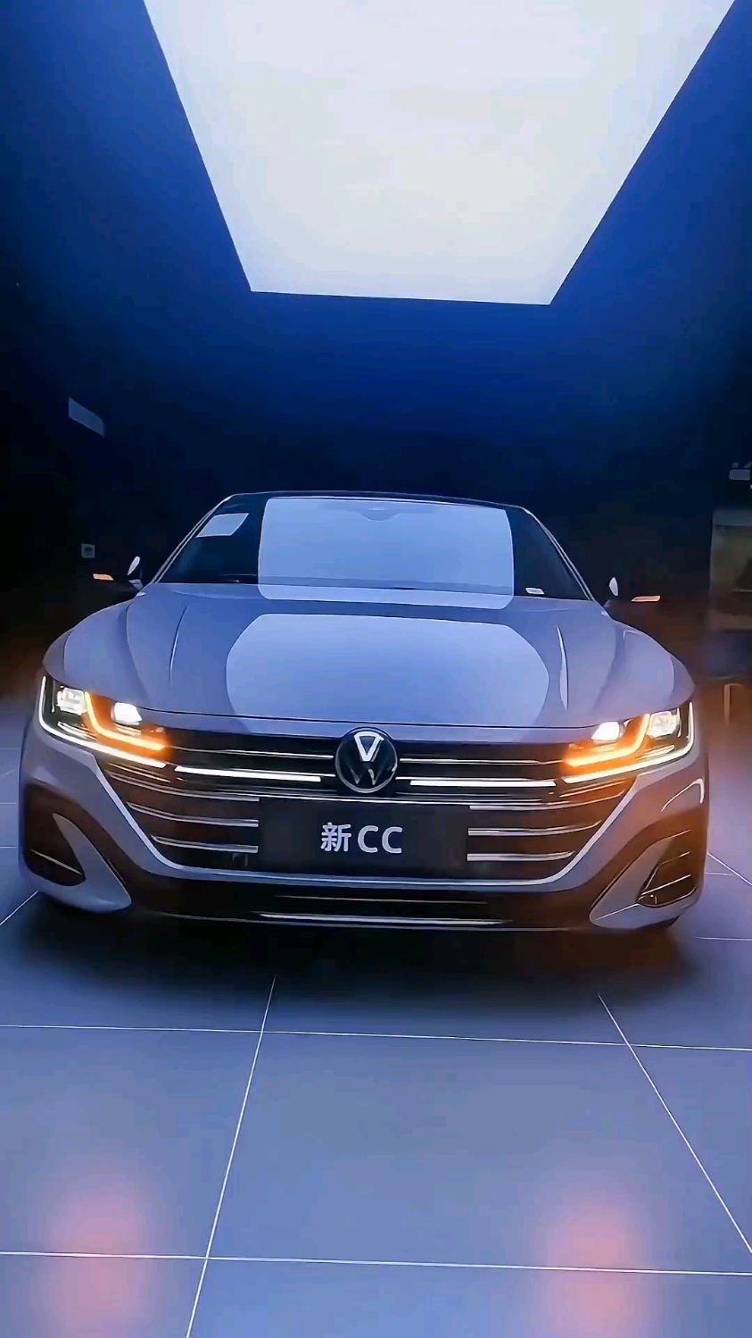 最美大众cc无框车门,大溜背-度小视