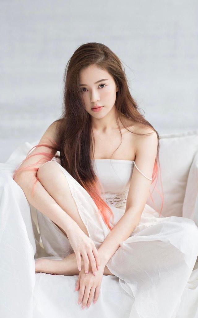 美女明星温心写真美图,如花美貌,天姿国色