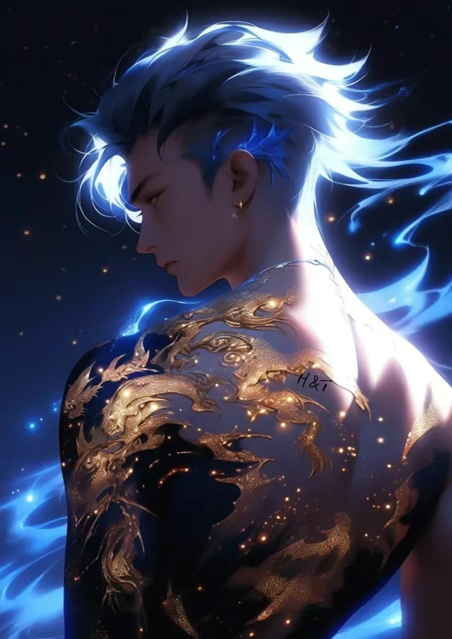 这个背影杀太帅了,纹身太酷了 #乐享周末分享吧