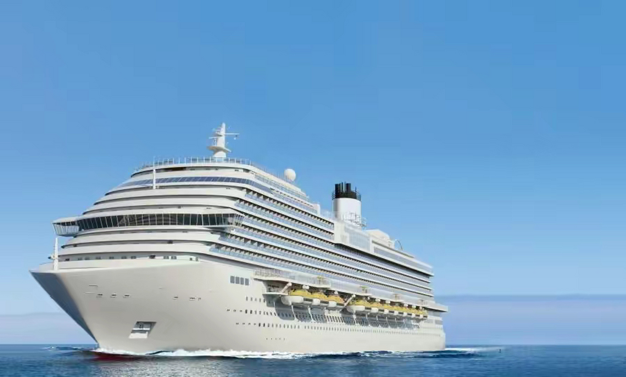 中国首艘国产大型邮轮"爱达·魔都号"正式启航,引发全球关注.