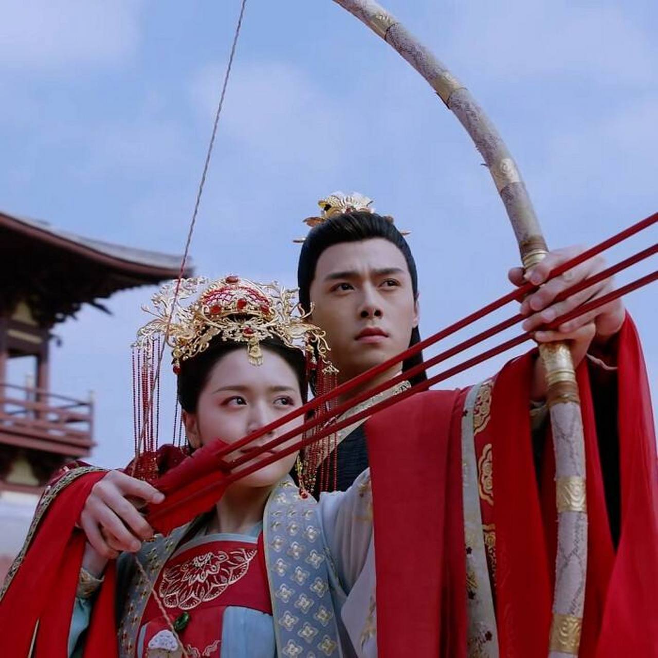 《明月照我心》李谦和明月大婚的场景还是很唯美的.