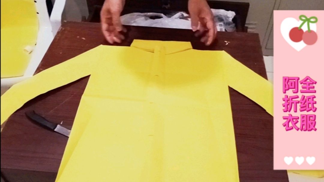 裁剪师傅的折纸衣服教程,手法简单技术先进,不愧是大师