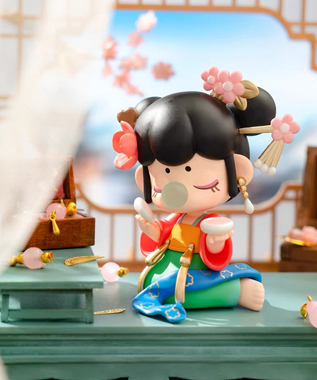 rolife若来nanci囡茜金钗之年系列盲盒新款古风手办摆件礼物女(2)