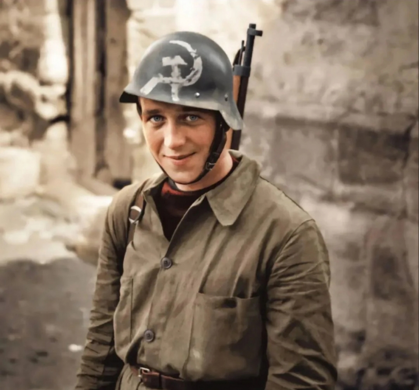 1936年,西班牙内战期间,国际纵队的战士.