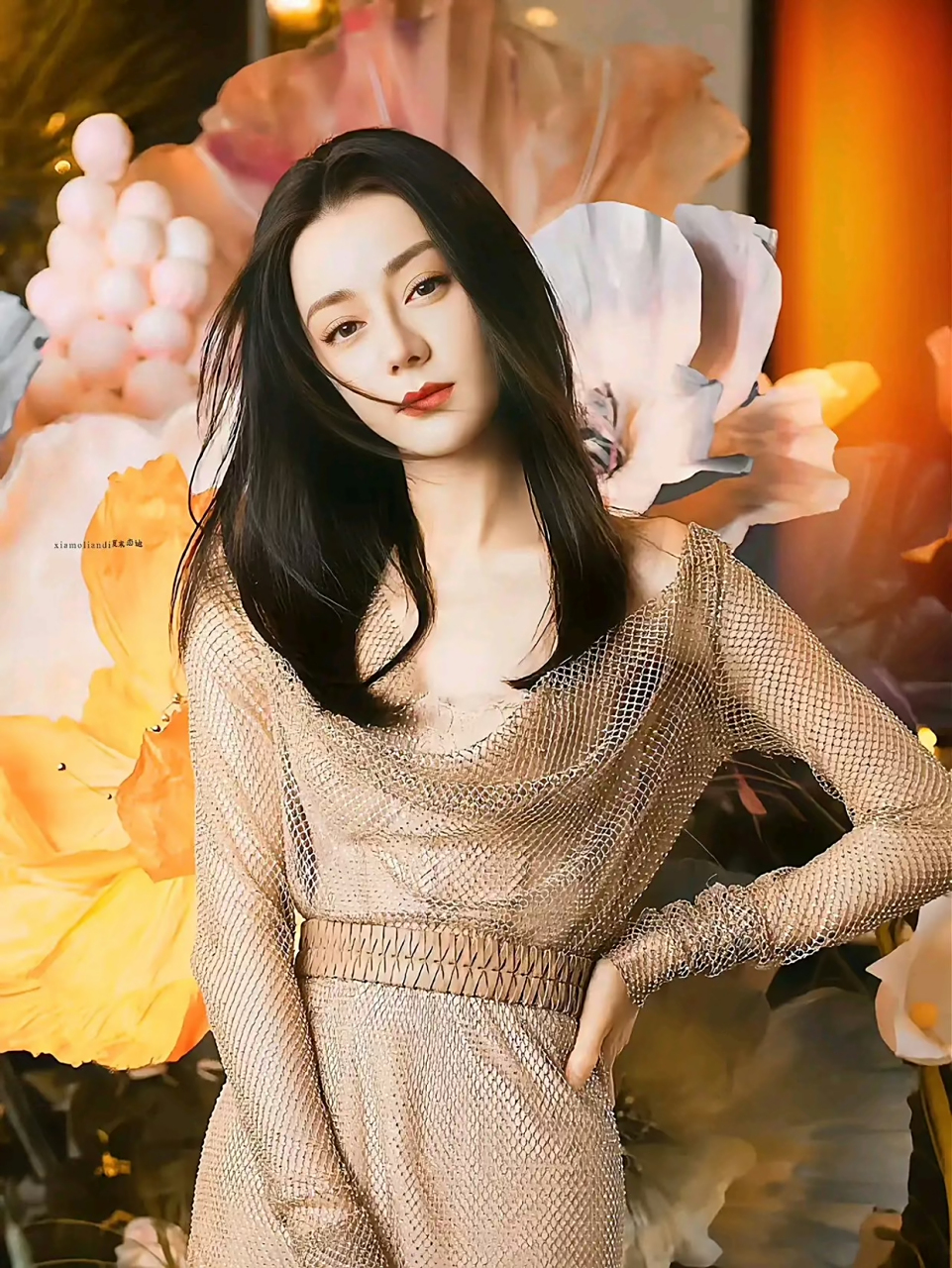 迪丽热巴直发 你喜欢嘛