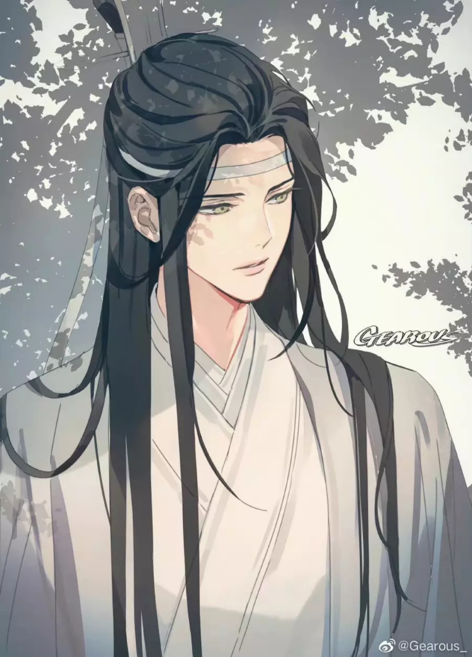 喝他喝过的酒,受他受过的伤.  #二次元# #魔道祖师#  画师见水印