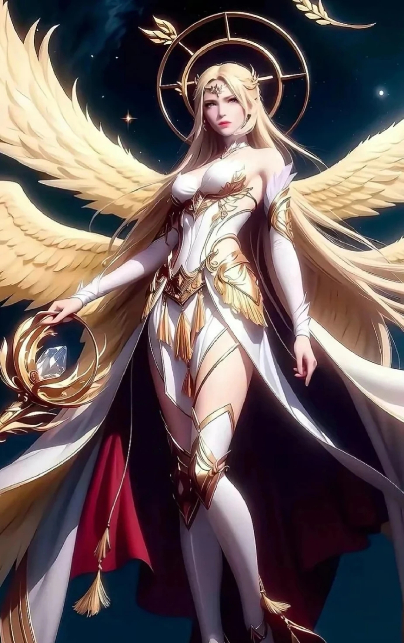 美图分享#千仞雪~这次才是天使神该有的样子