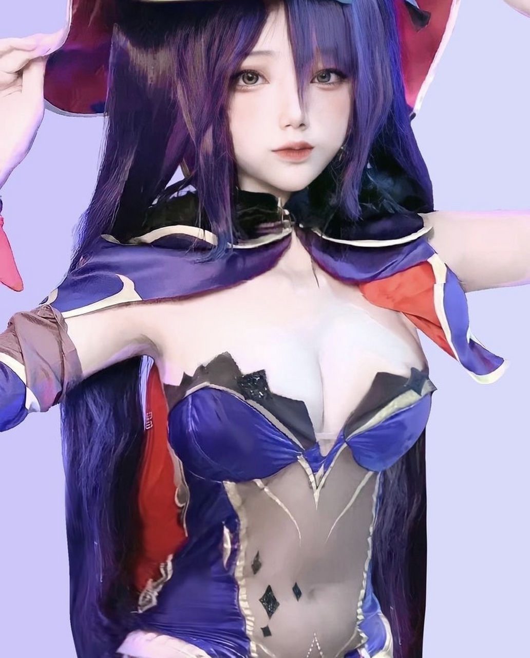 原神莫娜cos#cosplay# 拥有我你就拥有了整个原神