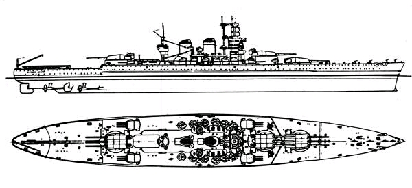 艦船欣賞:意大利海軍 維托里奧·維內託級戰列艦