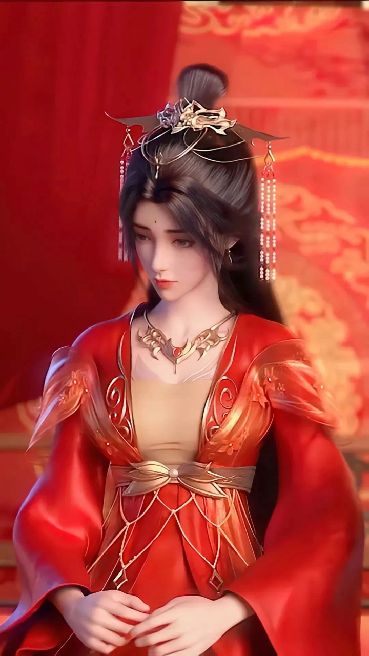 月婵仙子,第一个和石昊结婚的女人[哟]#国漫# #完美世界