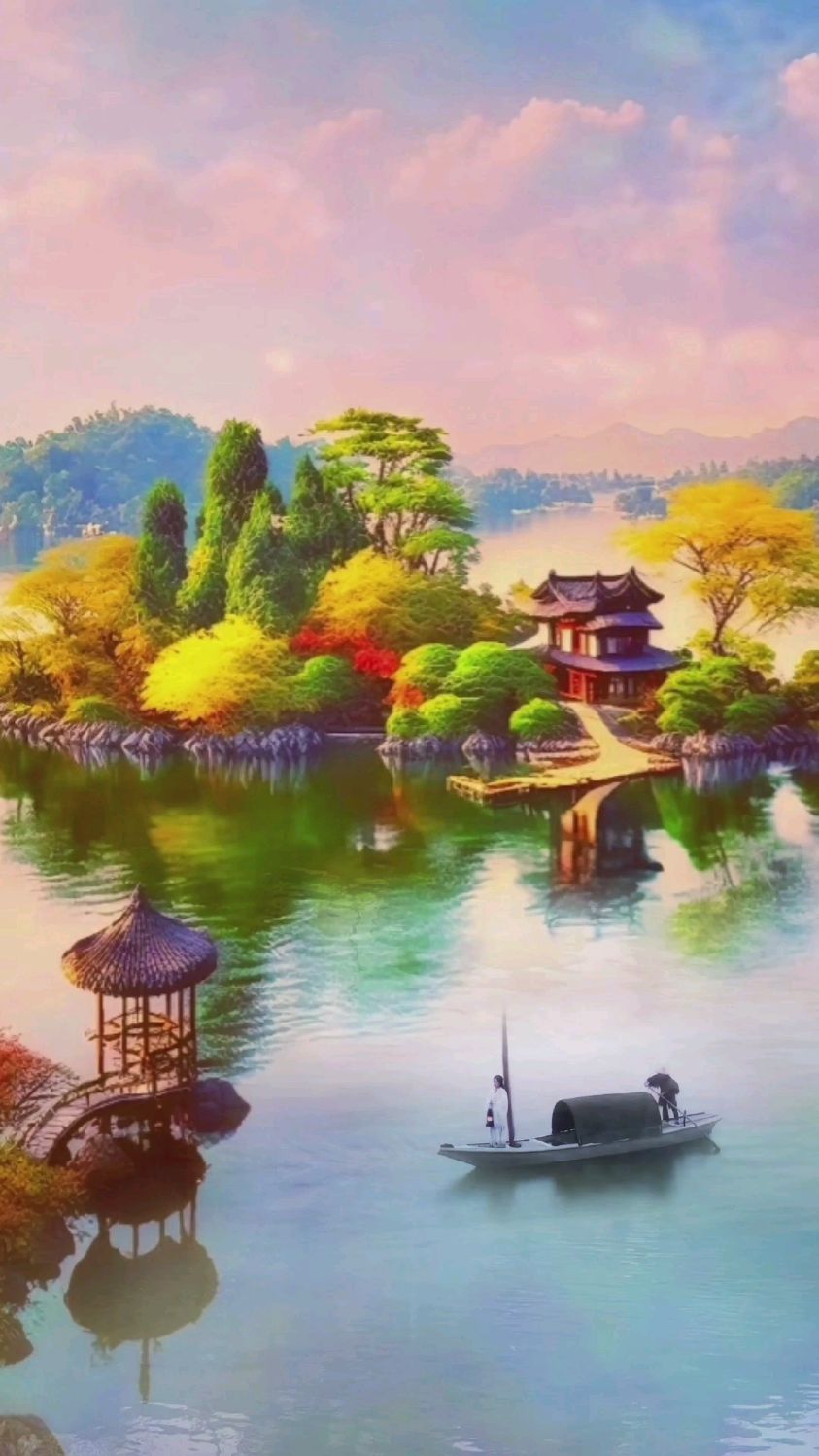 山川江河,你喜欢这样的生活吗?