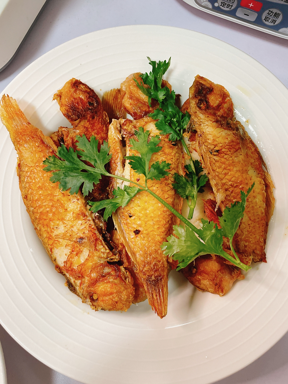 潮汕一家人的晚餐, 香煎马头鱼 猪肉炒鱿鱼干 清炒娃娃菜 家常便饭