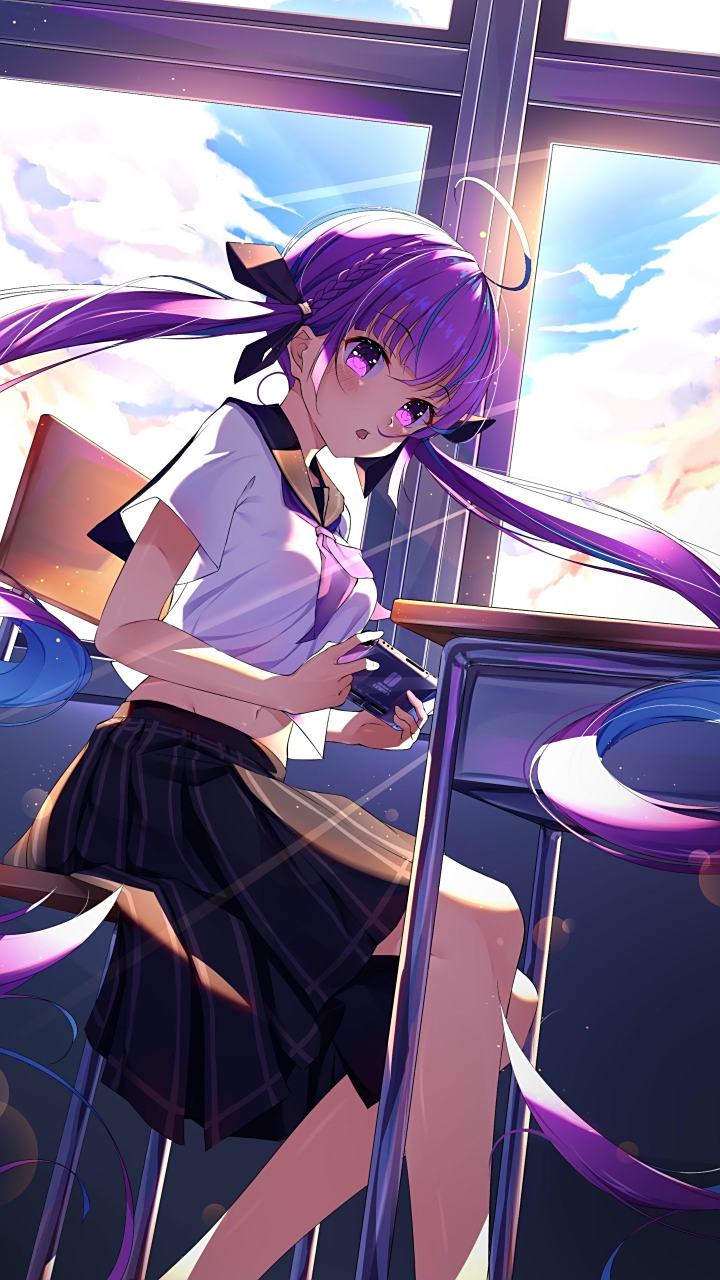 可盐可甜的小女孩来了 #二次元# #动漫