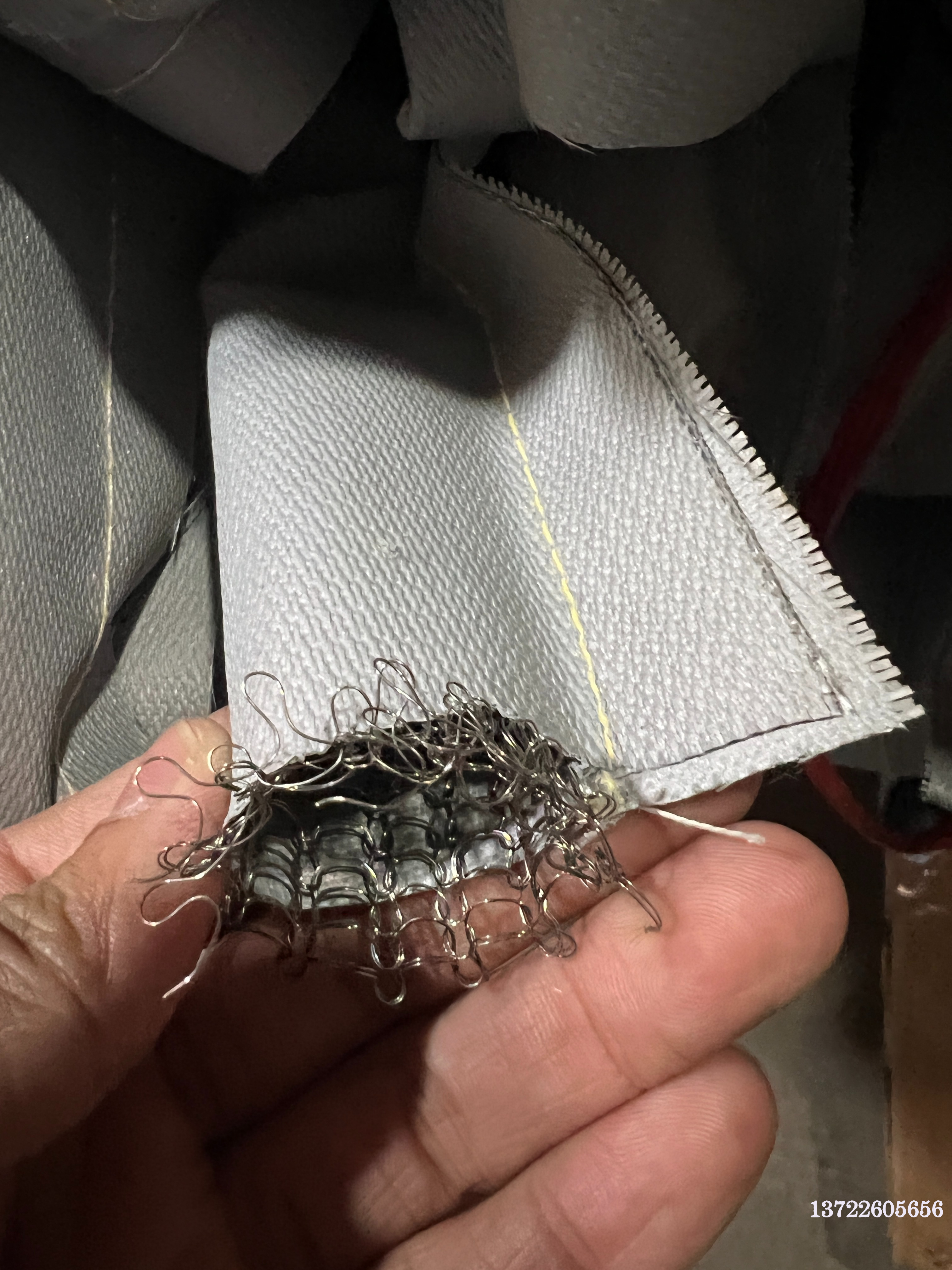 壁炉密封条p型蝌蚪带防火隔热带 厂家直销玻璃纤维高温蝌蚪密封条