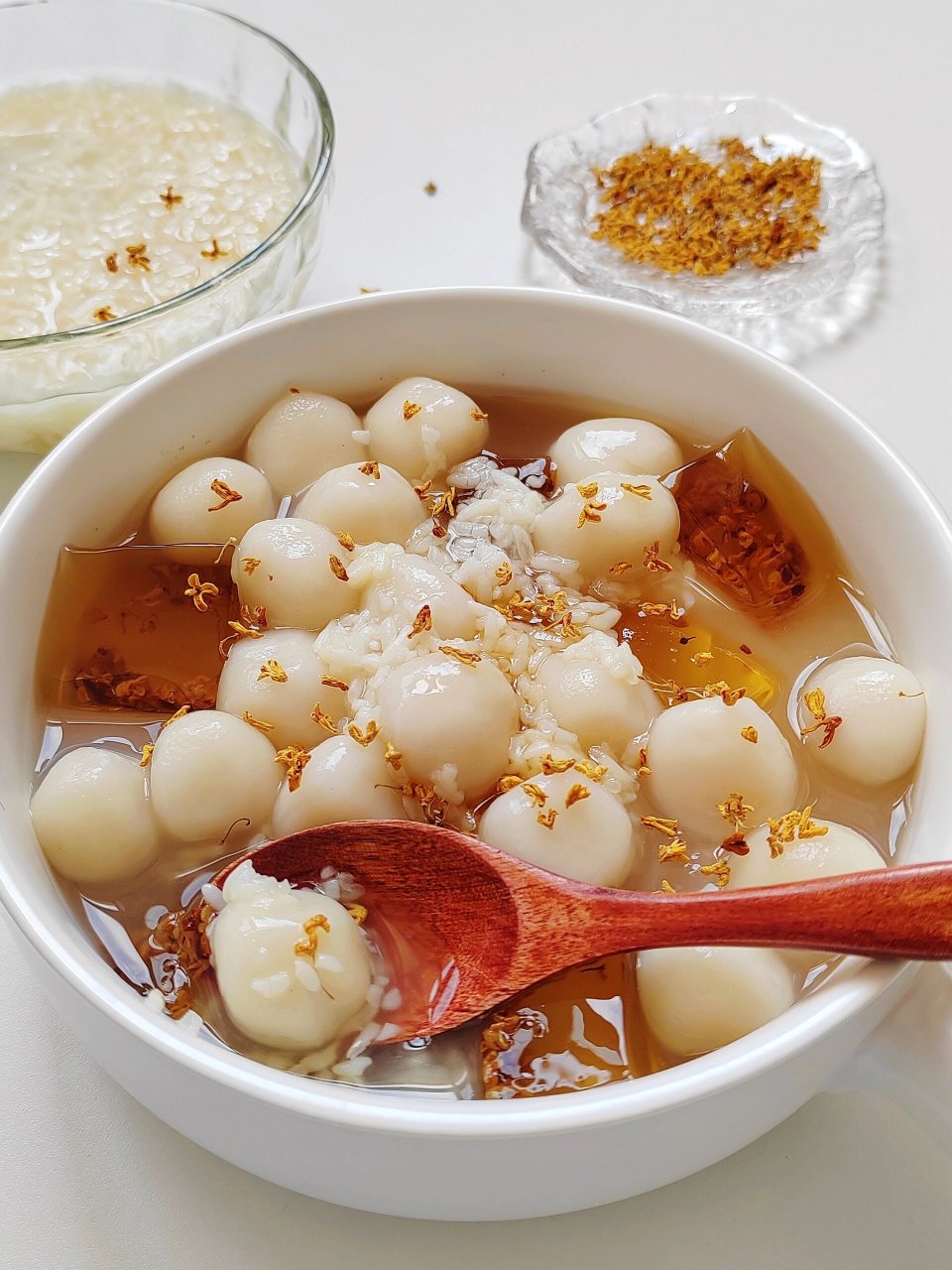 自制酒酿96q弹桂花冻酒酿甜品 16615800g糯米,无需浸泡直接