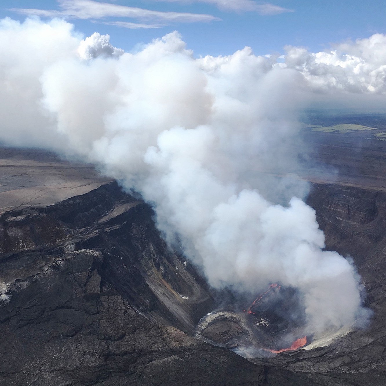 夏威夷火山噴發