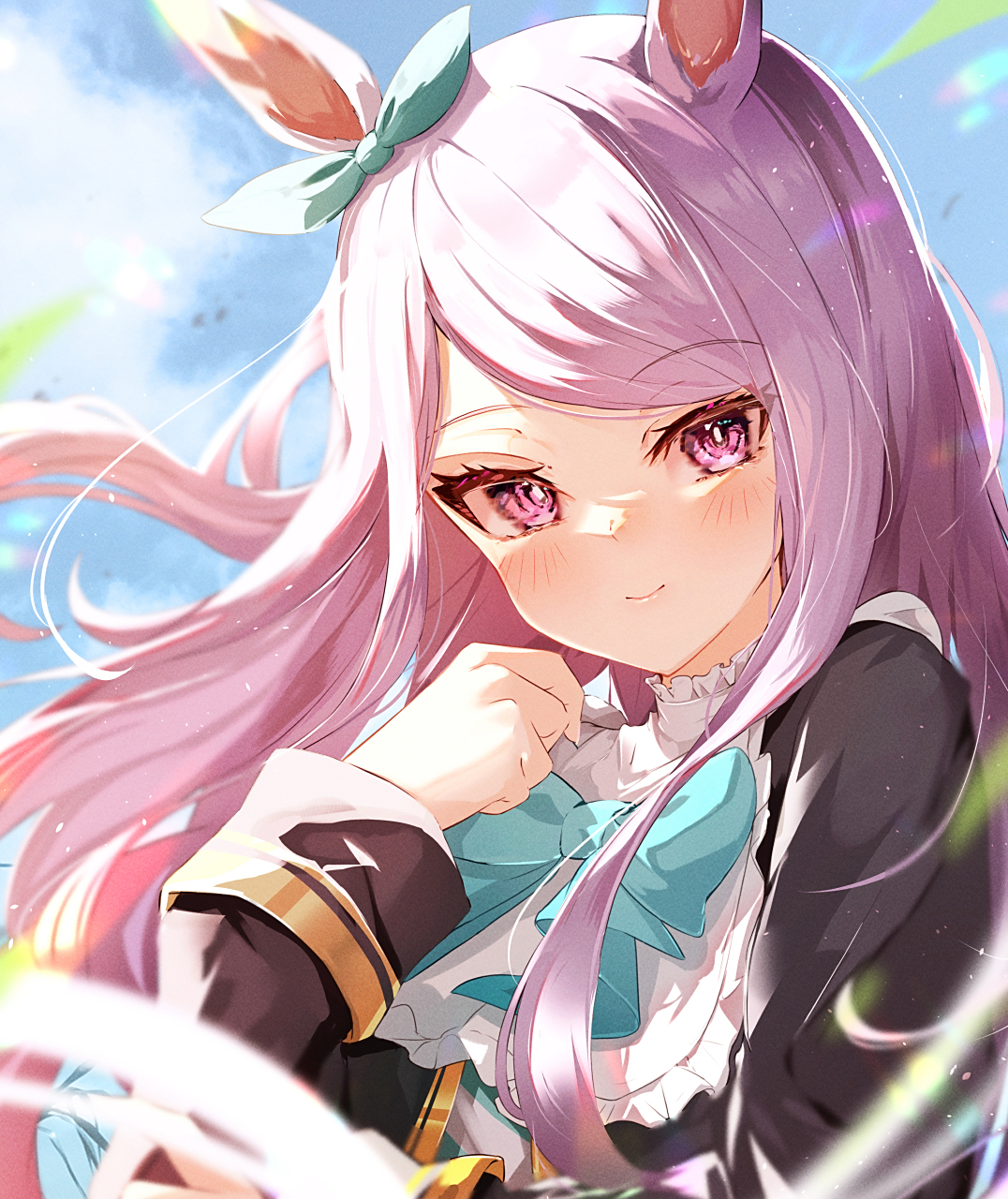 傲娇赛马娘目白麦昆 画师:天空かぷち-の#二次元美图# #我爱二次元