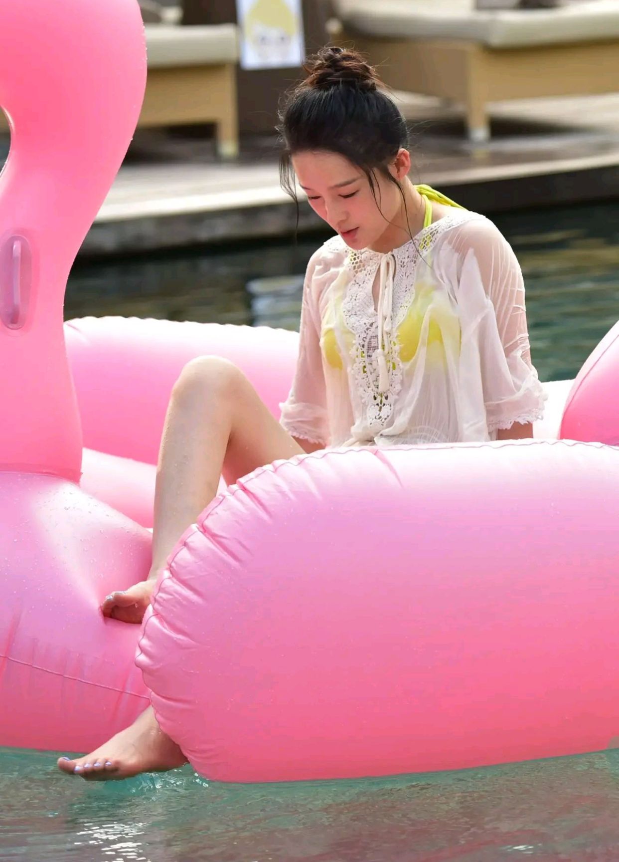 李沁综艺节目现场美图