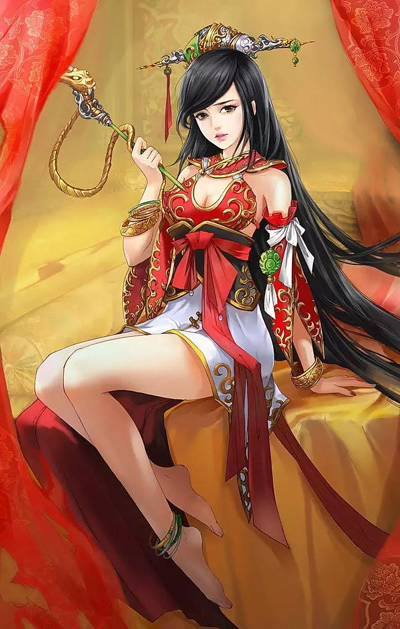 漫画风古典美女vs真人版古装美人图,大家更喜欢哪一种呢?