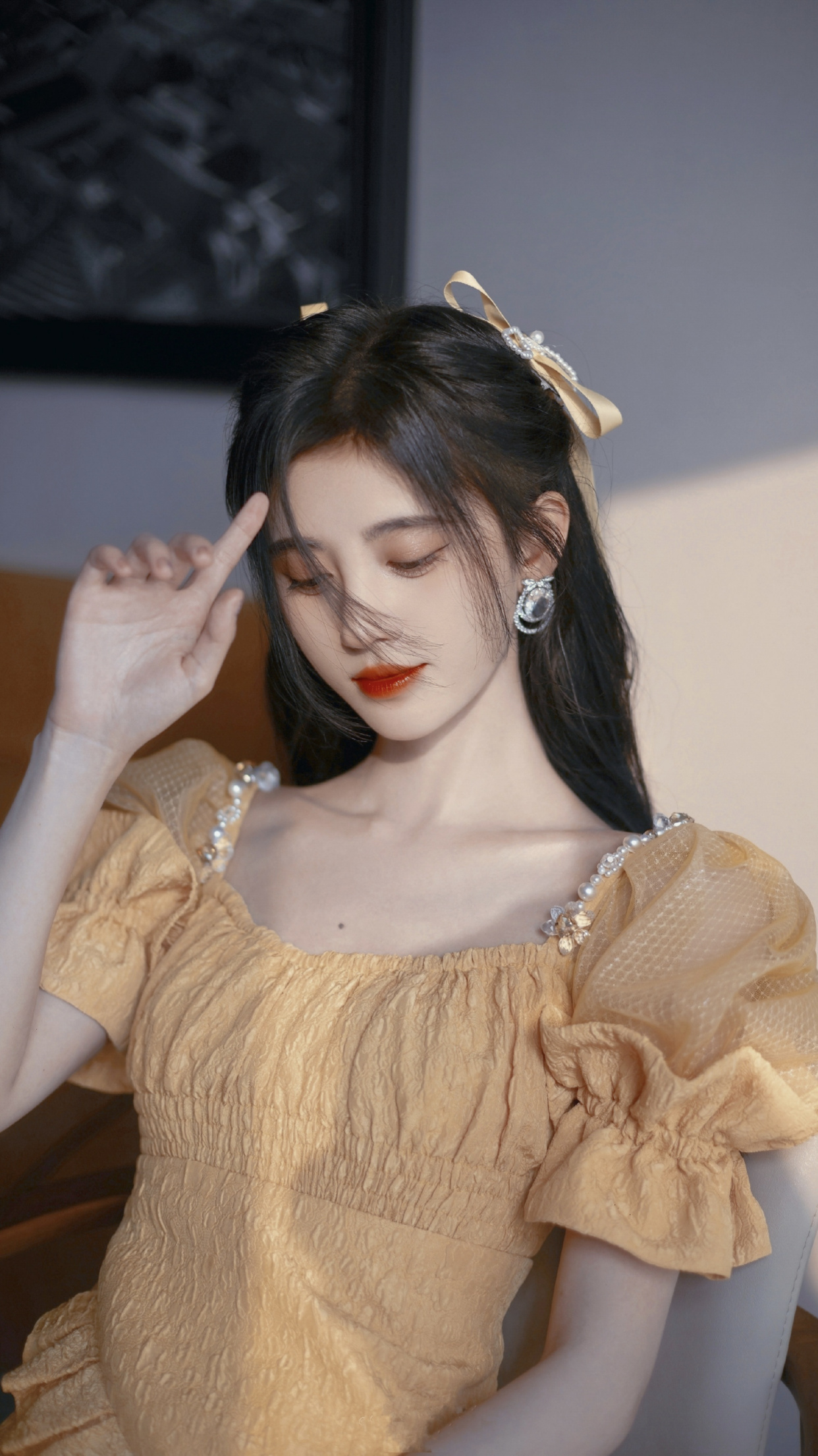 鞠婧祎清纯写真图集