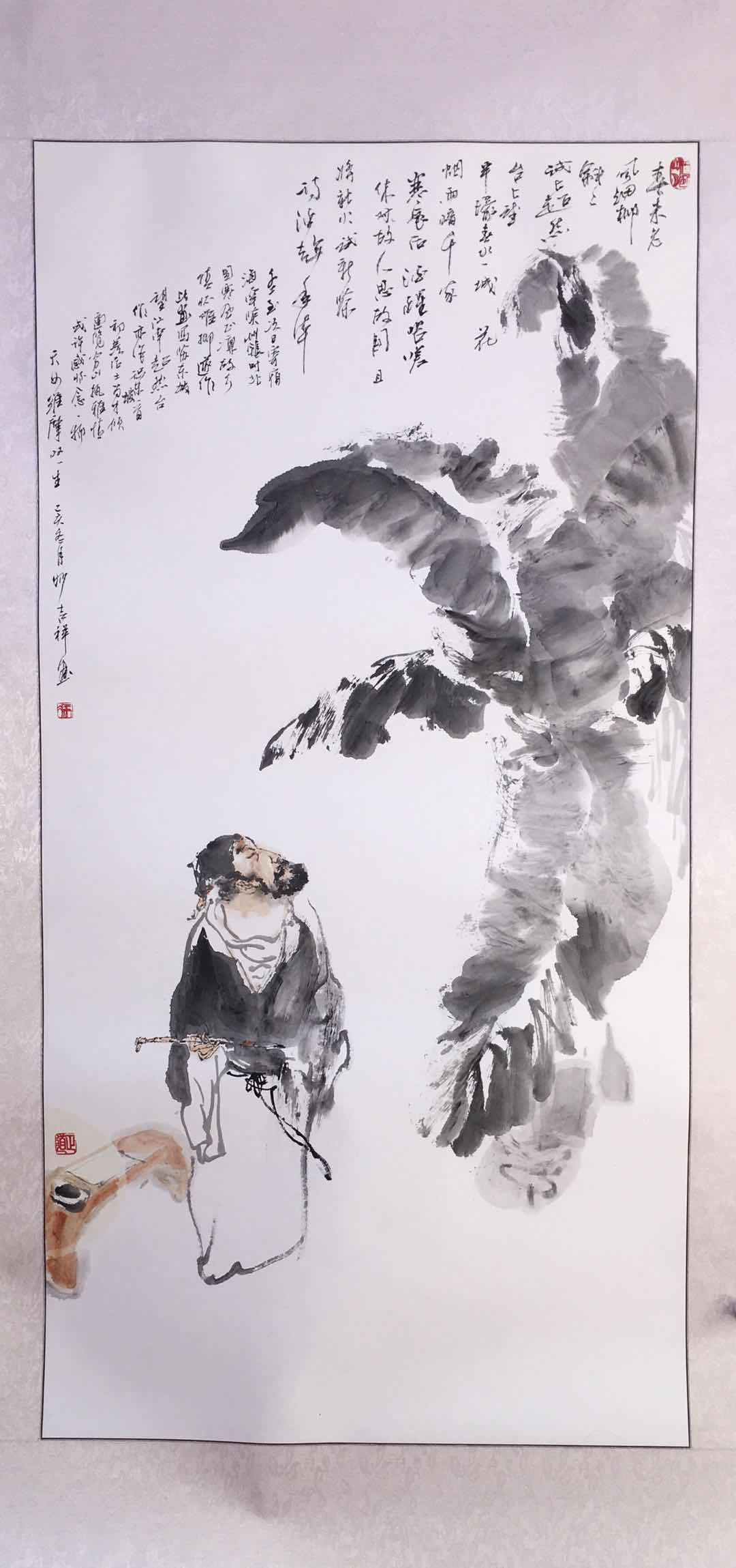 【艺惠藏】冯志彬的人物画酣畅淋漓,长辔远御 足显画家功底之深厚