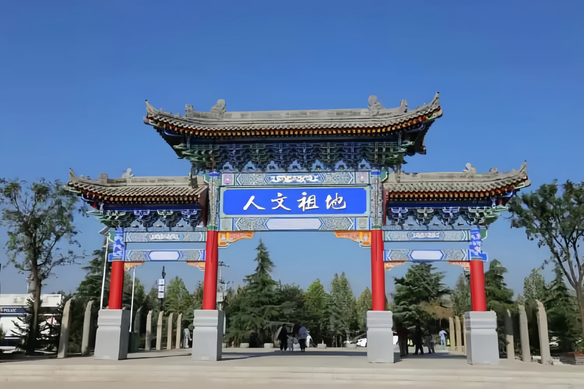 善帛古建牌楼厂家推荐几款村口牌坊仿古牌楼的样式给大家.
