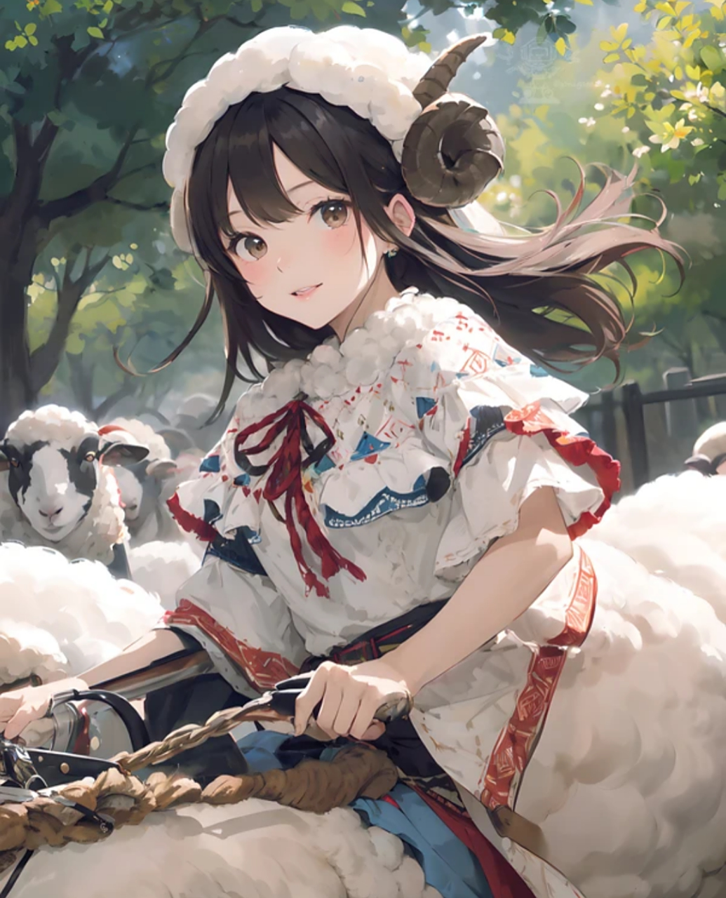 二次元#  美羊羊