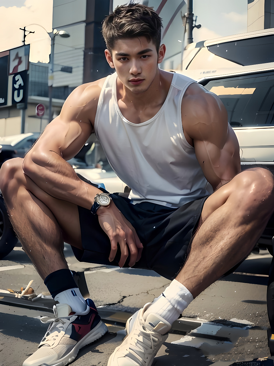 需要男朋友吗?#体育生# #荷尔蒙帅哥# #腹肌# #ai助手创作季