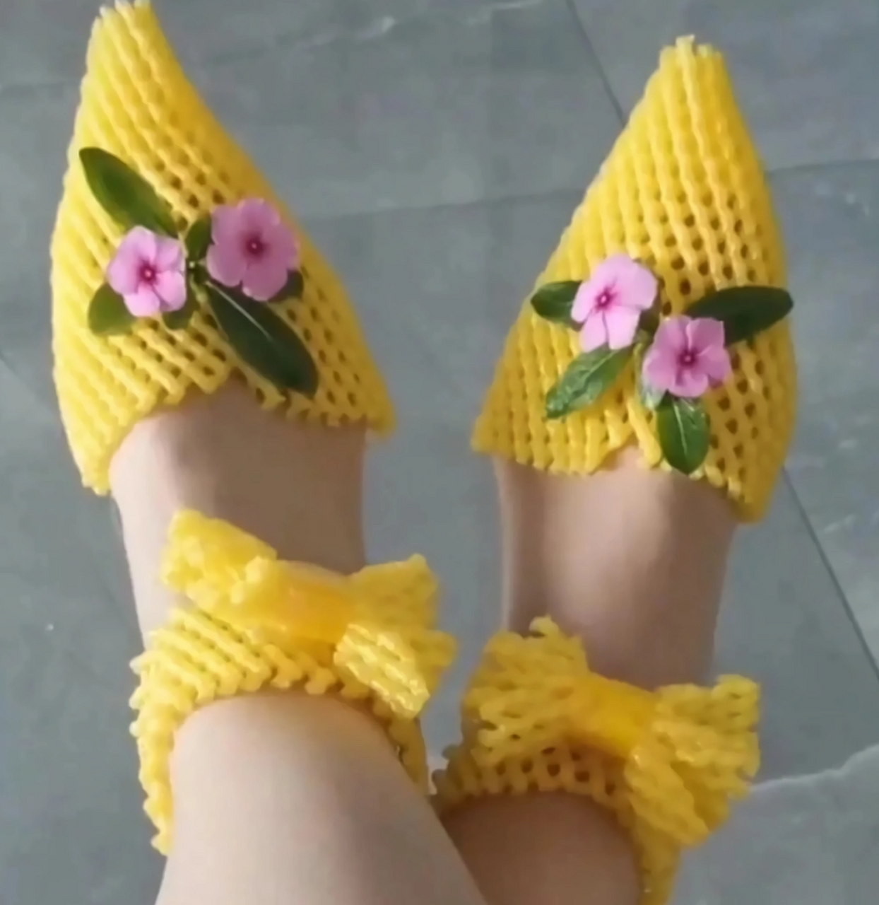 自己手工制作的这双鞋漂吧,大概也值几百块吧