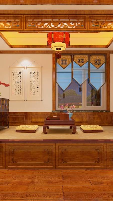 中式设计装修 #全案设计-度小视