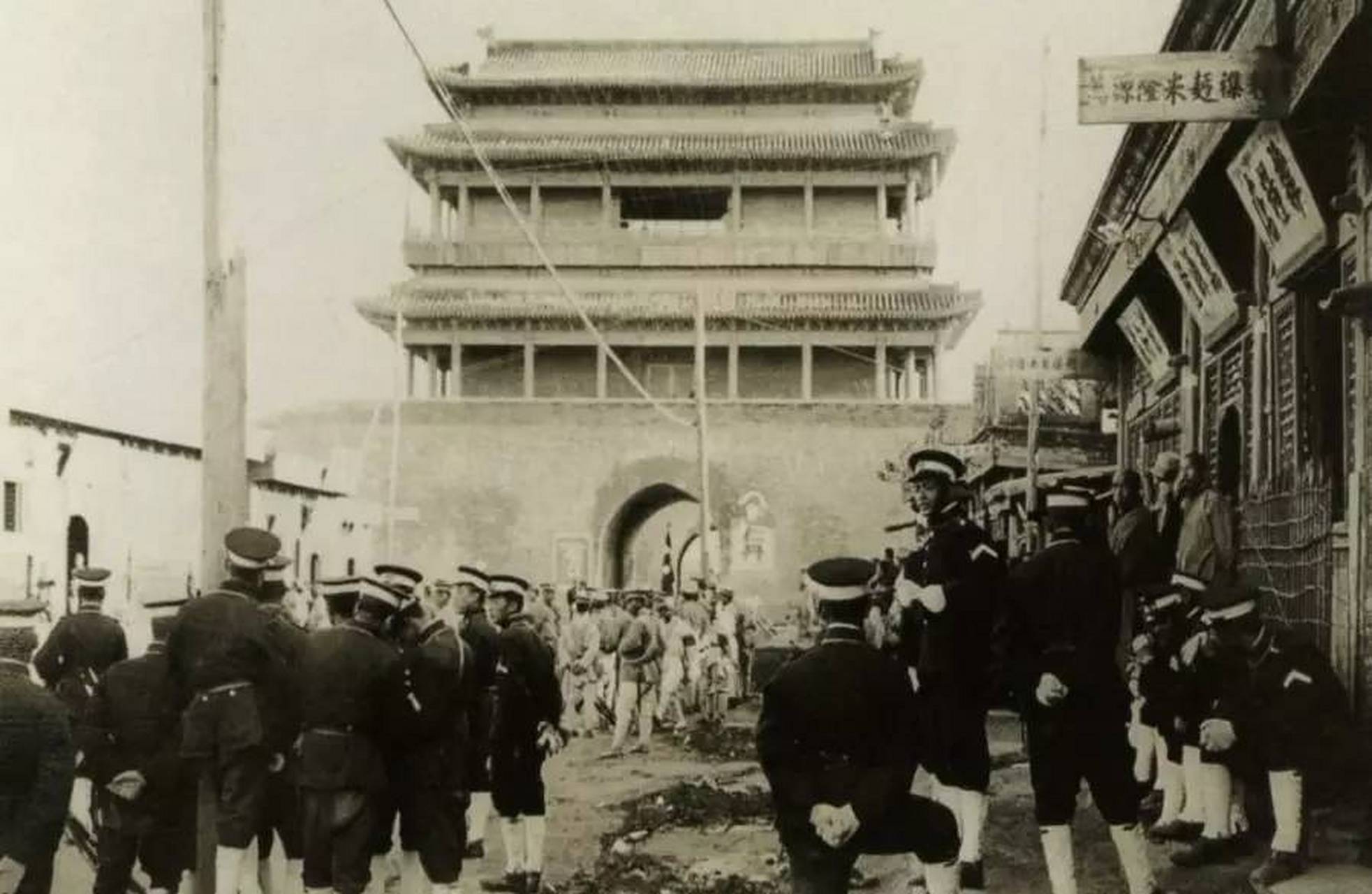 老照片  清末民初的北京警察是怎么管理城市的