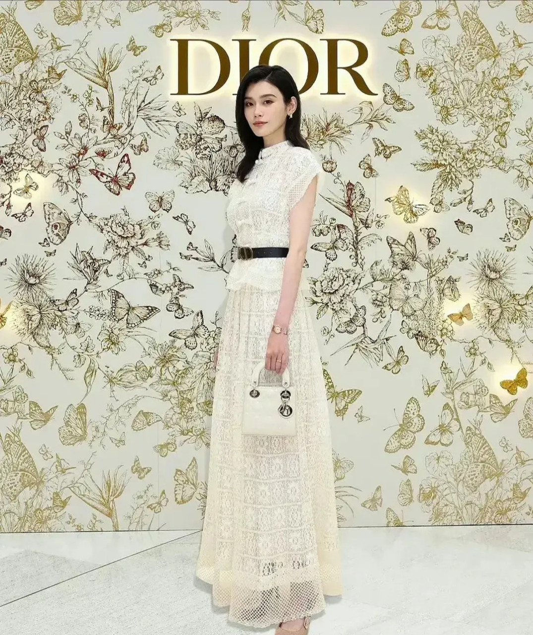 dior站台的五位女明星!