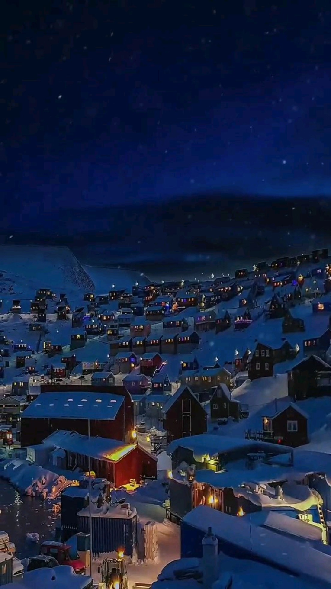 北极村因纽特人童话小镇的极夜之美-度小视