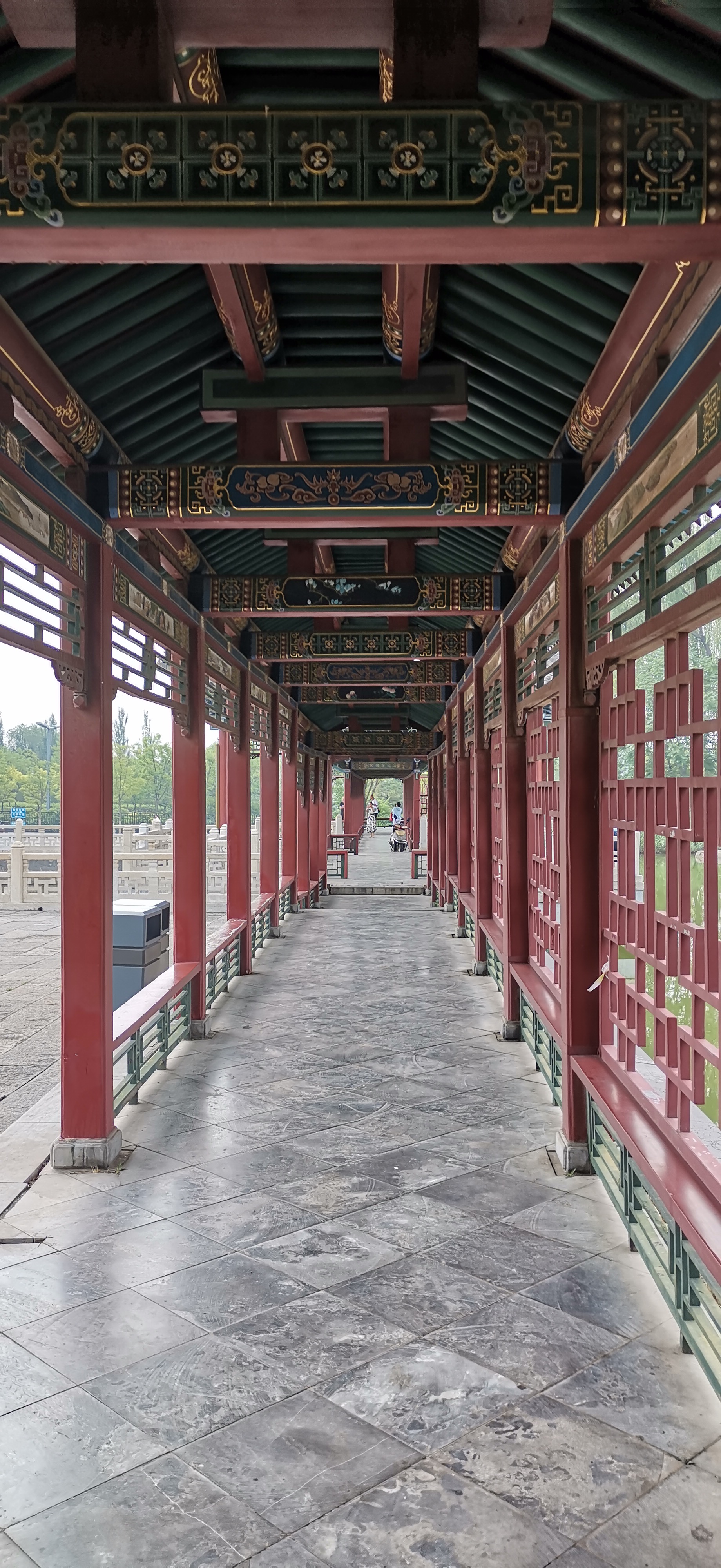 太原晋祠,稻田公园旅游观光