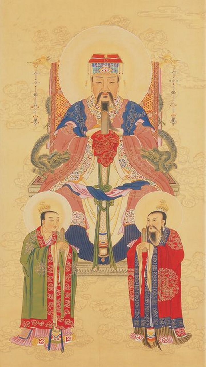 南极长生大帝:四御之一,又称玉清真王,居神霄玉清府统御雷部  在道教