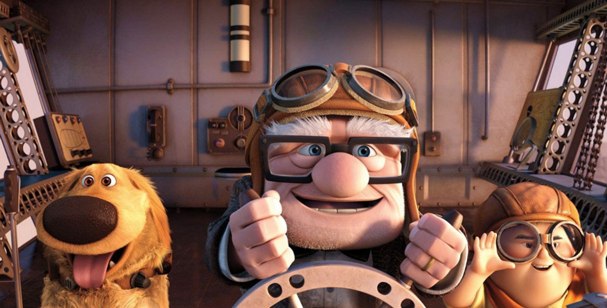 珍惜当下的奇幻冒险  《飞屋环游记》是一部让人陶醉的经典动画,移滗