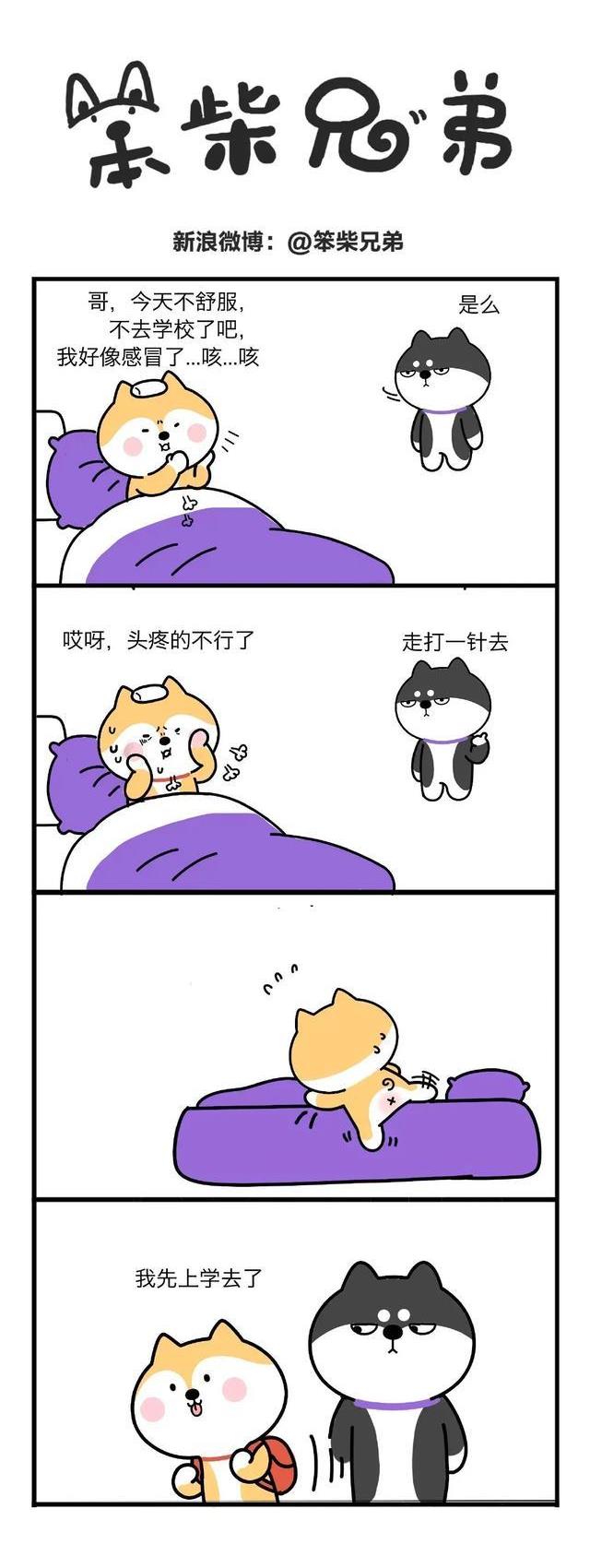 【笨柴兄弟】我好像感冒了