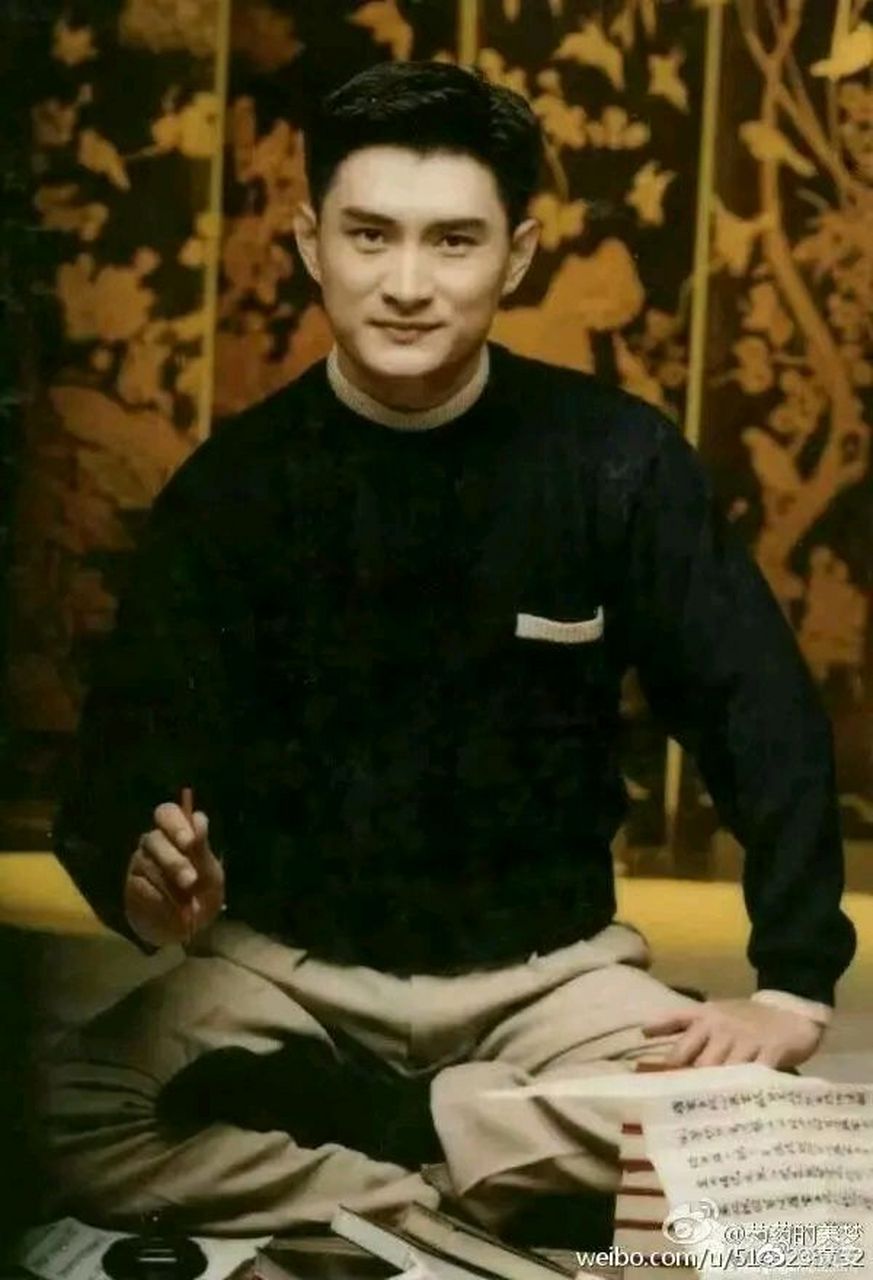 年轻时的黄安,怎一个帅字了得?