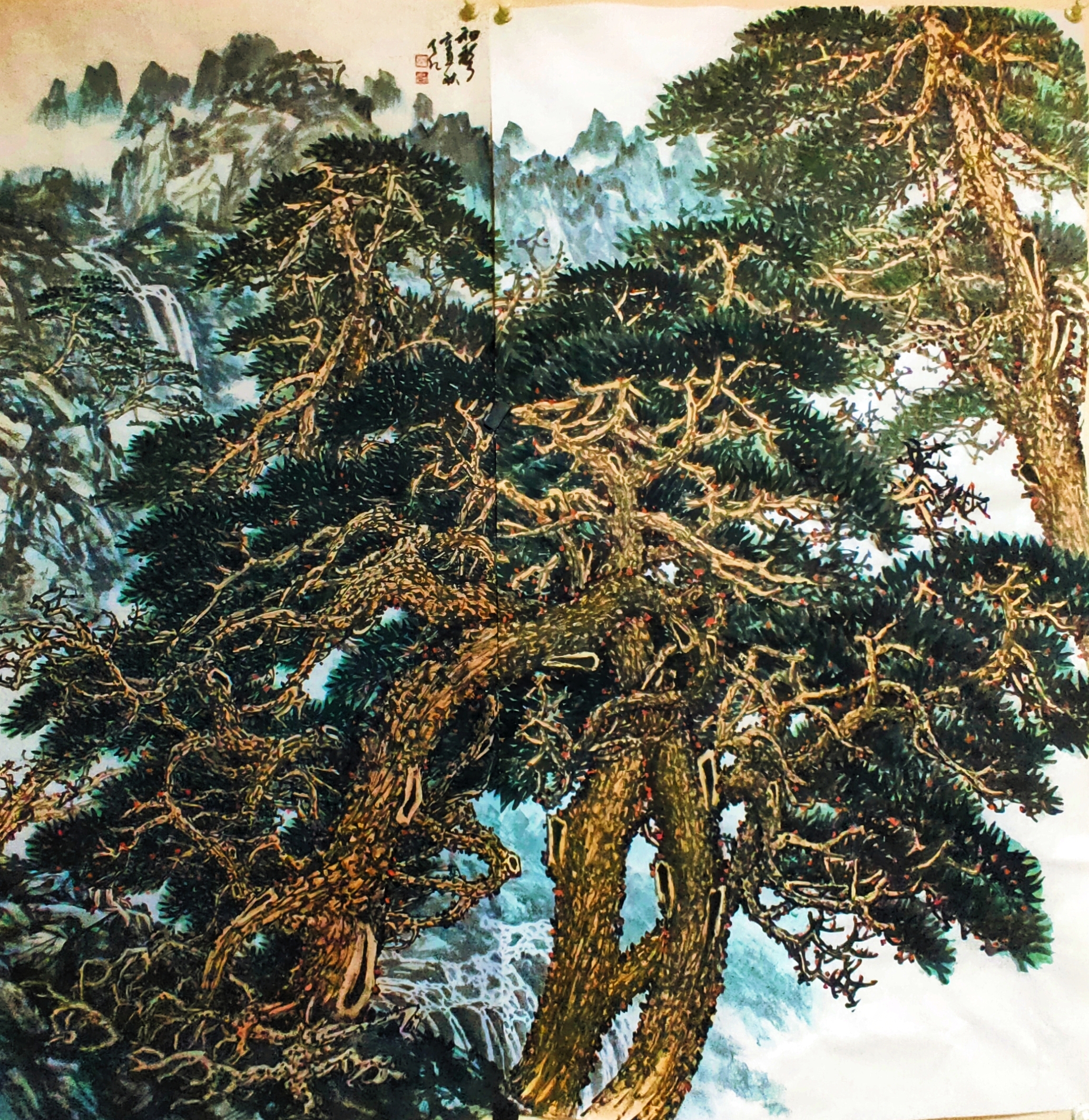 丁天仁书画作品赏析