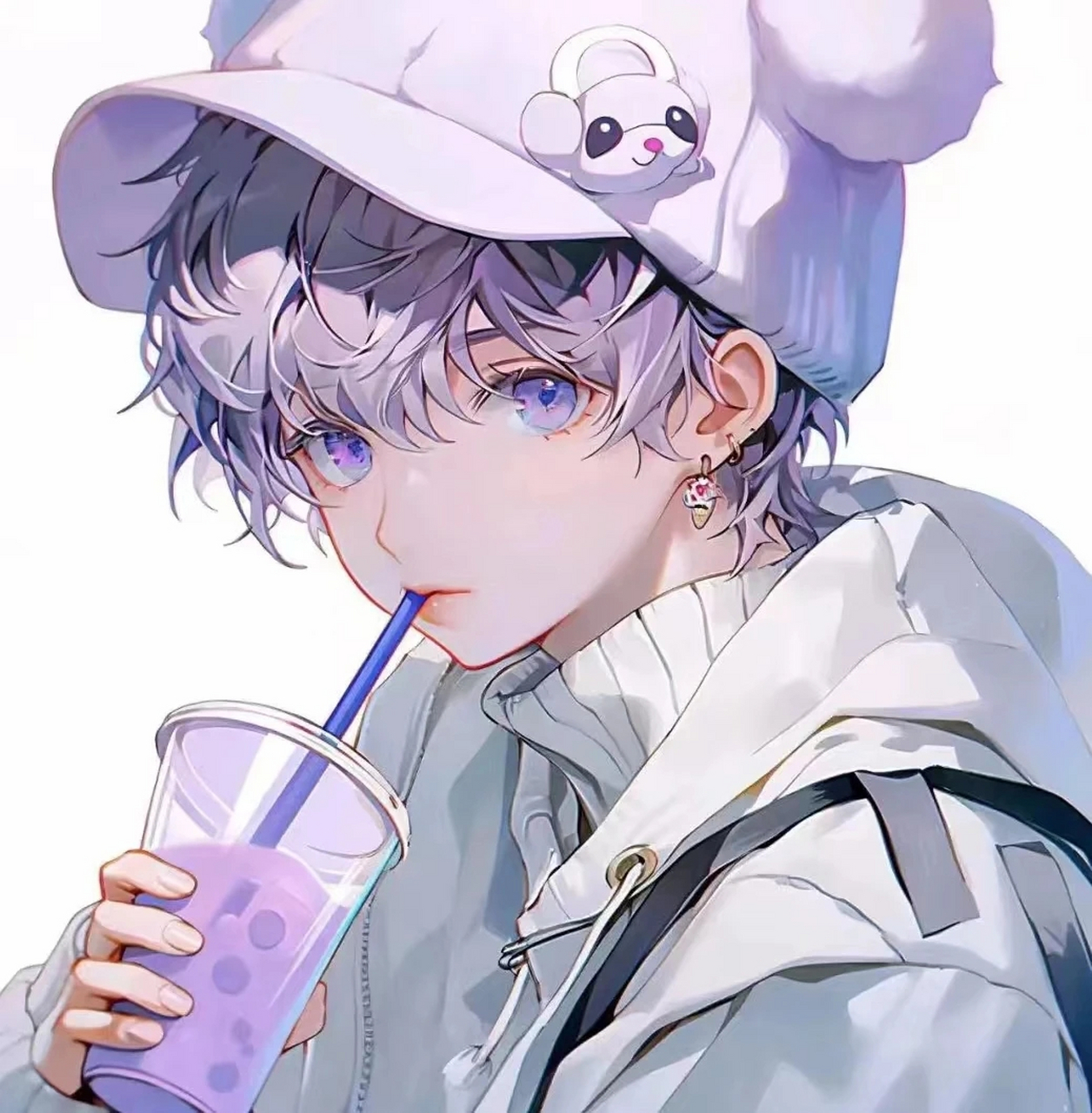 春光恰与少年同,十里清风慕天青.#动漫头像