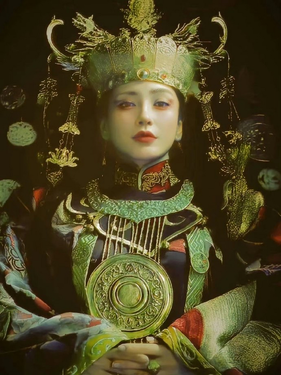 杨颖寻龙诀定妆照