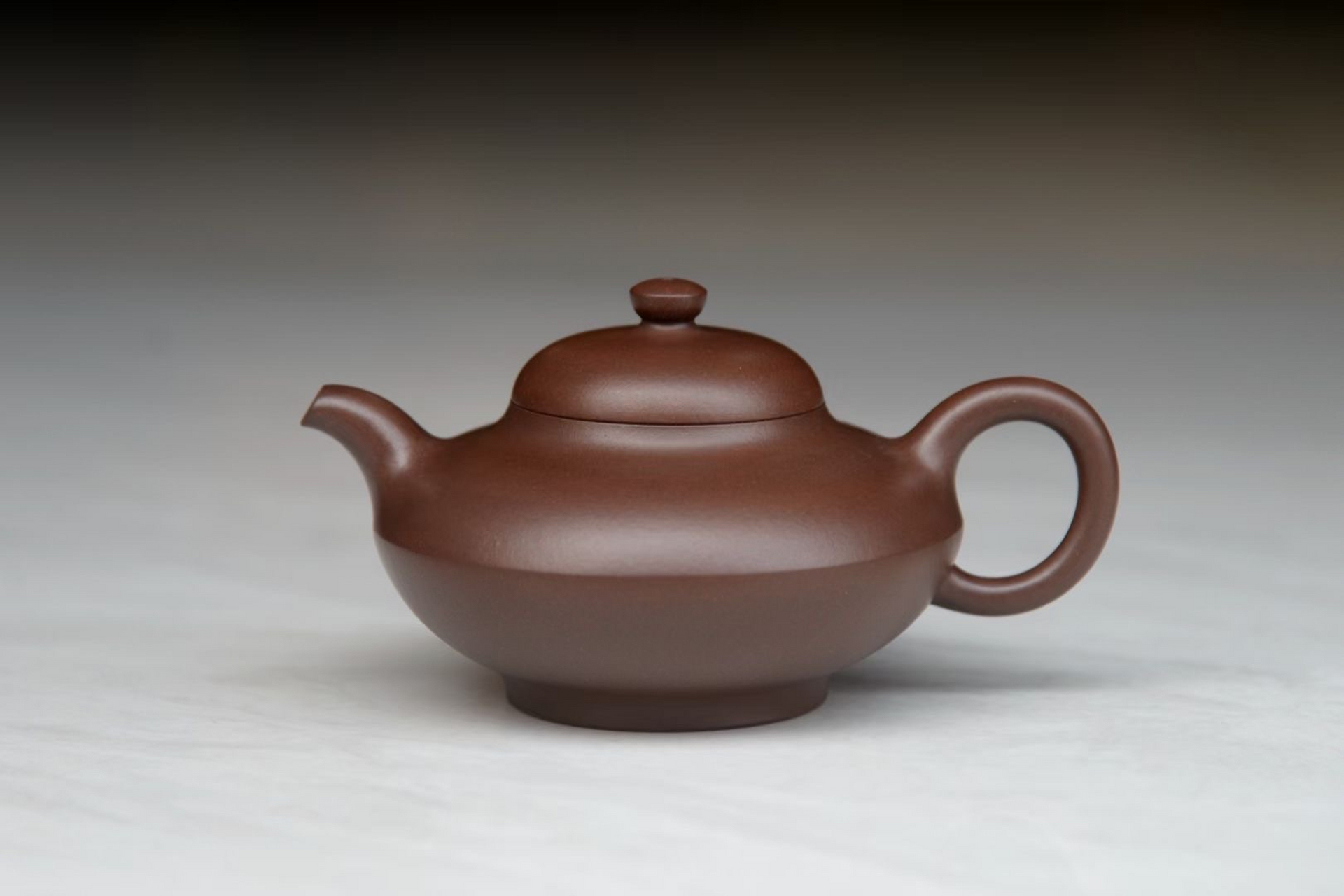 冯乔枫 制 合欢壶 一厂特拼紫泥 240cc 纯手工 作者师从高旭峰#紫砂壶