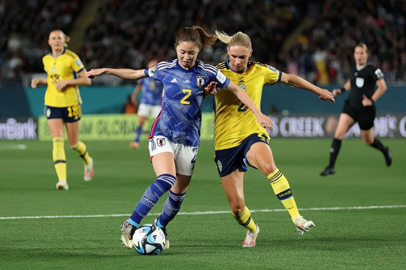 胜者为王!瑞典女足力挫日本晋级半决赛