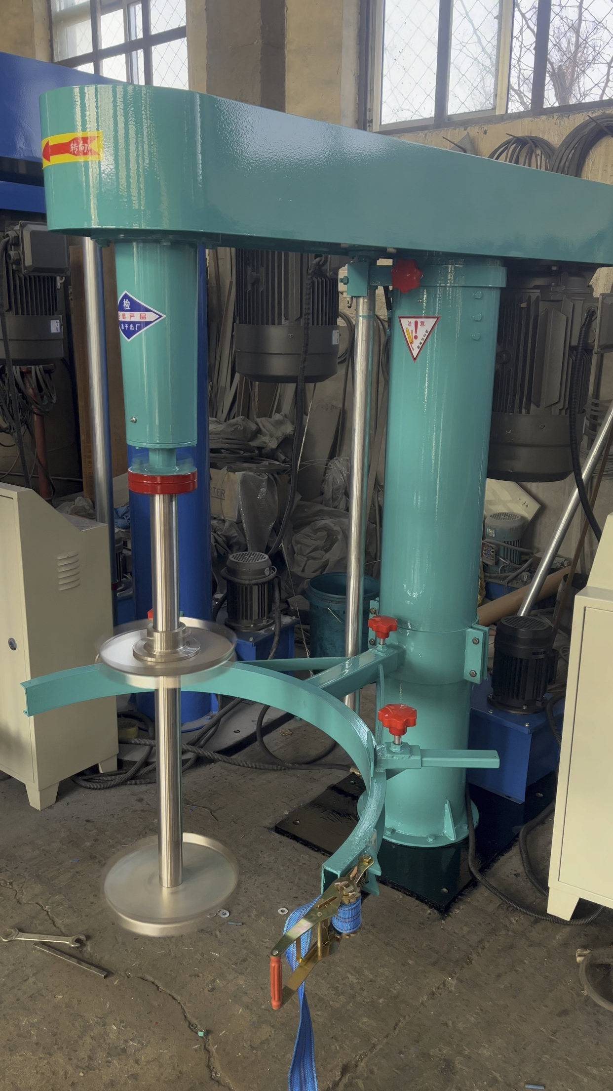 高速分散机,涂料分散机,乳胶漆分散机,油漆分散机,莱州龙骏-度小视