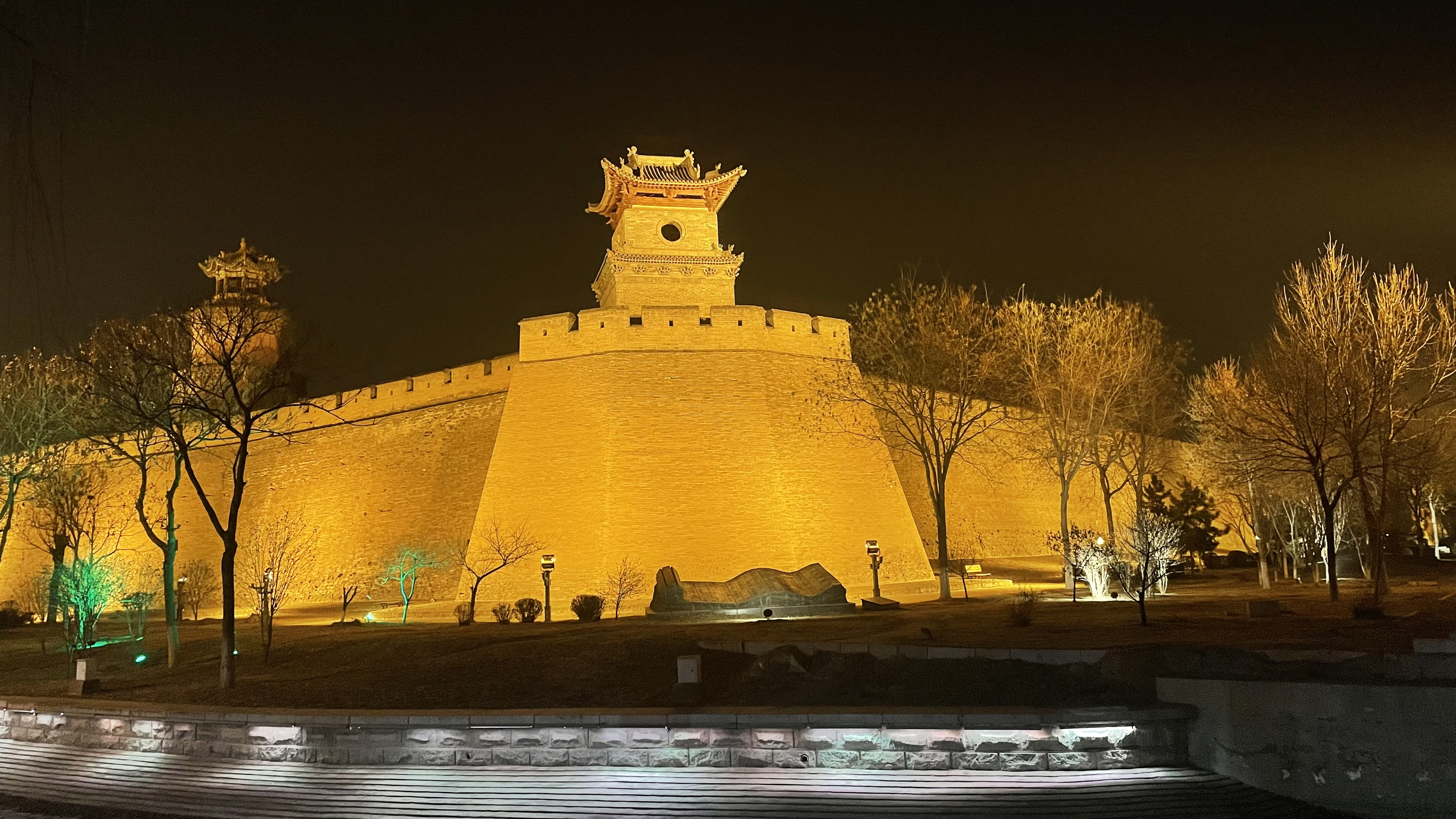 平遥古城夜景图一组